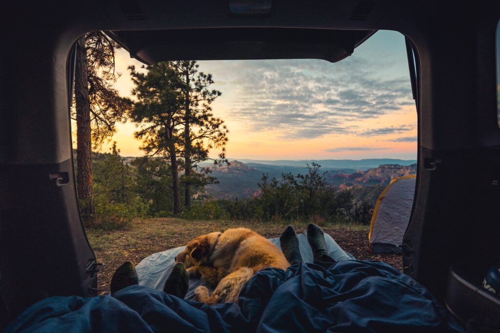 sleep in an RV